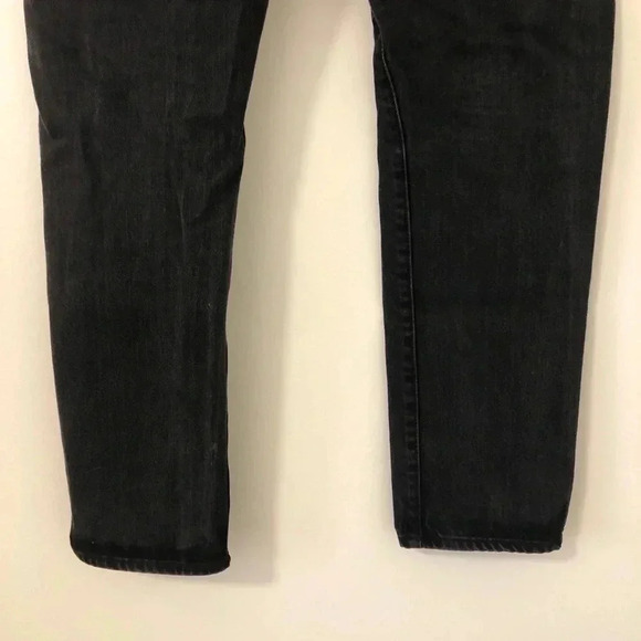 3/$25 ❥ Club Monaco Straight Leg 29/30 Soft  Black Jeans Denim Luxe Casual 90s - Picture 6 of 7